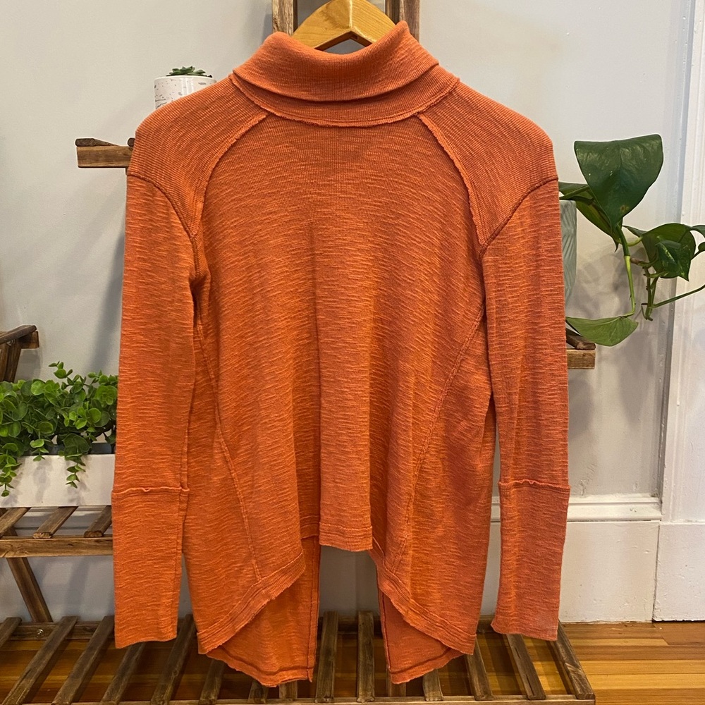 Open back Turtle Neck Sweater
